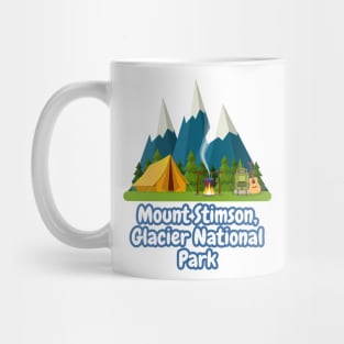 Mount Stimson, Glacier National Park Mug